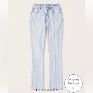 Abercrombie & Fitch Curve Love High Rise Skinny Jean